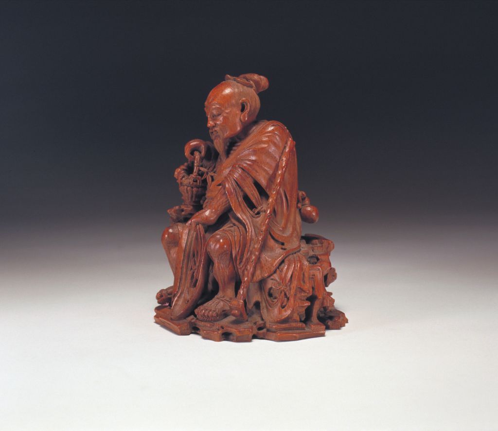 图片[2]-Bamboo Root Carving Herb Collecting Old Man-China Archive